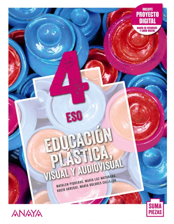 Solucionario Educacion Plastica y Visual 4 ESO Anaya