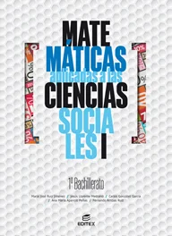 Solucionario Matematicas Aplicadas a las Ciencias Sociales I 1 Bachillerato Editex
